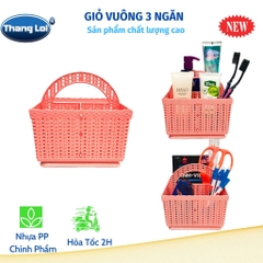 RỔ VUÔNG 3 NGĂN