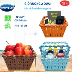 RỔ VUÔNG 2 QUAI