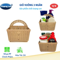 RỔ VUÔNG 3 NGĂN