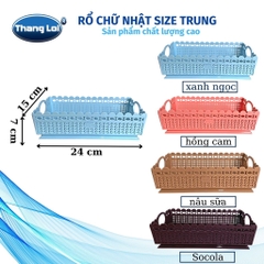 RỔ CHỮ NHẬT TRUNG TL045