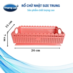 RỔ CHỮ NHẬT TRUNG TL045