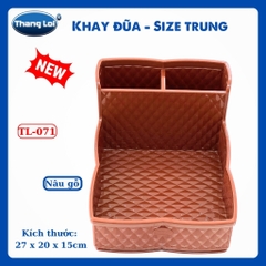 Khay Đựng Đũa Muỗng Nhà Hàng Quán Ăn Kèm Khay Gia Vị Size Trung TL071