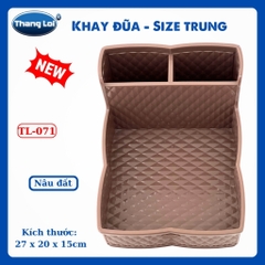Khay Đựng Đũa Muỗng Nhà Hàng Quán Ăn Kèm Khay Gia Vị Size Trung TL071