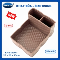 Khay Đựng Đũa Muỗng Nhà Hàng Quán Ăn Kèm Khay Gia Vị Size Trung TL071
