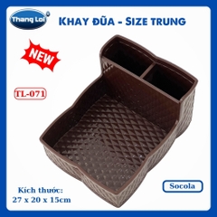 Khay Đựng Đũa Muỗng Nhà Hàng Quán Ăn Kèm Khay Gia Vị Size Trung TL071