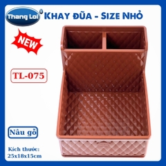 Khay Đựng Đũa Muỗng Nhà Hàng Quán Ăn Kèm Khay Gia Vị Size Nhỏ TL075