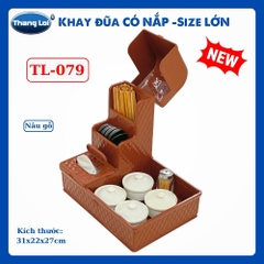 KHAY ĐŨA CÓ NẮP SIZE LỚN TL079