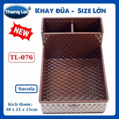 Khay Đựng Đũa Muỗng Nhà Hàng Quán Ăn Kèm Khay Gia Vị Size Lớn TL076