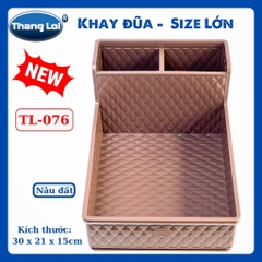 Khay Đựng Đũa Muỗng Nhà Hàng Quán Ăn Kèm Khay Gia Vị Size Lớn TL076