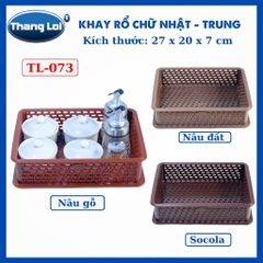 KHAY RỔ CHỮ NHẬT - TRUNG  TL073