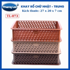 KHAY RỔ CHỮ NHẬT - TRUNG  TL073