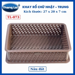 KHAY RỔ CHỮ NHẬT - TRUNG  TL073