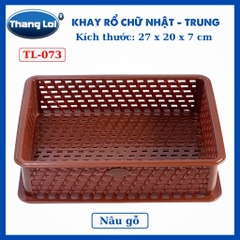 KHAY RỔ CHỮ NHẬT - TRUNG  TL073