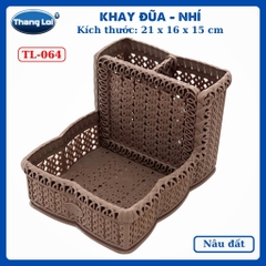 Khay Đựng Đũa Muỗng Nhà Hàng Quán Ăn Kèm Khay Gia Vị Size Nhỏ TL064