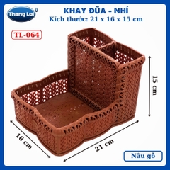 Khay Đựng Đũa Muỗng Nhà Hàng Quán Ăn Kèm Khay Gia Vị Size Nhỏ TL064