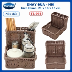 Khay Đựng Đũa Muỗng Nhà Hàng Quán Ăn Kèm Khay Gia Vị Size Nhỏ TL064