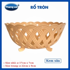 RỔ TRÒN ĐAN LƯỚI NHỎ
