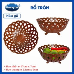 RỔ TRÒN ĐAN LƯỚI NHỎ