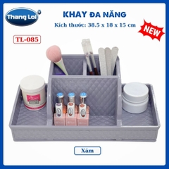 Khay đa năng nhựa thắng lợi đựng đũa muỗng, văn phòng phẩm, đồ nails TL085