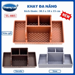 Khay đa năng nhựa thắng lợi đựng đũa muỗng, văn phòng phẩm, đồ nails TL085