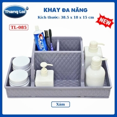 Khay đa năng nhựa thắng lợi đựng đũa muỗng, văn phòng phẩm, đồ nails TL085