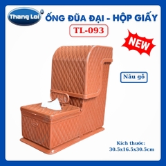 Ống Đũa Đại Kèm Hộp Giấy Ăn Thắng Lợi TL-093 Nhựa Cao Cấp, Hộp Đựng Đũa Có Nắp Để Bàn Ăn