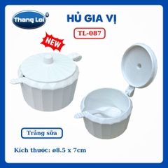 Hũ Đựng Gia Vị Có Muỗng 150ml Thắng Lợi TL-087 Nhựa PC Cao Cấp, Có Nắp Đậy - TL087
