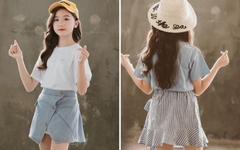 Cách phối đồ cho bé gái 12 tuổi vừa đẹp vừa năng động, thoải mái
