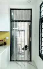 Cửa Xếp Khung Nhựa