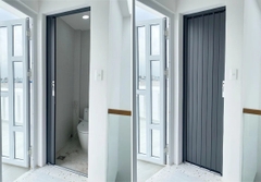 Cửa Xếp Khung Nhôm