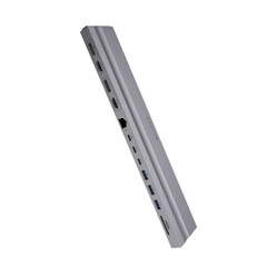 Cổng chuyển kiêm đế cắm đa màn hình HYPERDRIVE 4K/60HZ 13 Ports Multi-Display Dock Station - HD134