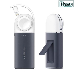 Sạc dự phòng không dây MIPOW Tube 5000MAH Apple Watch & iphone Lightning Cable - SPL11W2