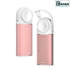 Sạc dự phòng không dây MIPOW Tube 5000MAH Apple Watch & iphone Lightning Cable - SPL11W2