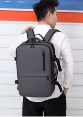 Balo đa năng đựng Laptop 16 inch SUNDONS kèm cáp sạc ẩn và quai xách ngang có thể nới rộng