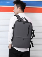 Balo đa năng đựng Laptop 16 inch SUNDONS kèm cáp sạc ẩn và quai xách ngang có thể nới rộng