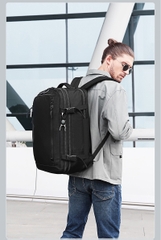 Balo đa năng đựng Laptop 17.3 inch BANGE khóa số, chống nước kèm la bàn, có thể nới rộng và nhiều tính năng tiện lợi
