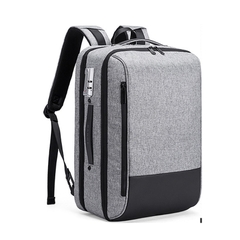 Balo du lịch đựng Laptop 16 inch BANGE thiết kế thông minh kèm khóa mật mã, cáp sạc ẩn và đai gắn Vali