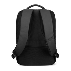 Balo đựng Laptop, Macbook 15.6 inch Mark Ryden 2 ngăn lớn mở 180 độ viền da kèm cáp sạc ẩn cao cấp