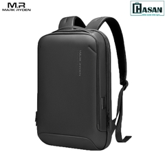 Balo đựng Laptop, Macbook Mark Ryden mỏng nhẹ kèm cáp sạc ẩn USB Type A và USB Micro B cao cấp