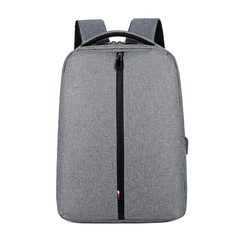 Balo đựng Macbook, Laptop 15 inch chống nước, cáp sạc ẩn, dây kéo giữa