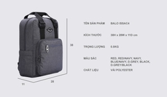 Balo Laptop chính hãng SimpleCarry ISSAC 4