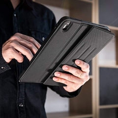 Bao da iPad Pro 11 inch chính hãng TOMTOC (USA) từ tính đa góc (Magnetic Kickstand) - B02-001 hỗ trợ sạc không dây APPLE PENCIL