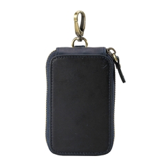 Bao da, túi đựng móc khóa, chìa khóa ô tô xe hơi, khóa Smartkey Tiding da bò cao cấp