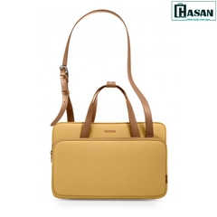 Túi đeo chéo chính hãng TOMTOC Premium Theher Shoulder Bag - H22C1 cho Macbook 13-14 inch/Ultrabook 13 inch