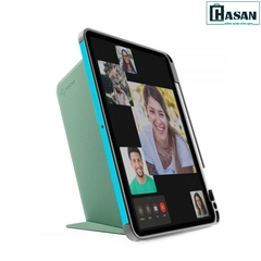 Bao da iPad 10.9 inch (iPad AIR 4) chính hãng TOMTOC (USA) từ tính đa góc SMART-TRI-B02-005 hỗ trợ sạc không dây APPLE PENCIL