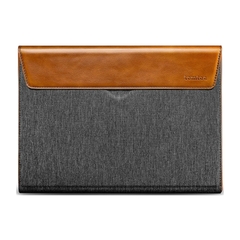 Túi chống sốc chính hãng TOMTOC (USA) Premium Leather - H15-C02 cho Macbook Pro/Air 13 inch
