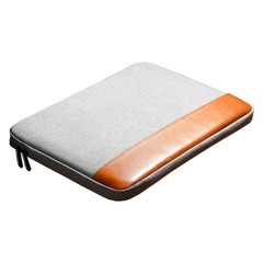 Túi chống sốc Macbook Air, Macbook Pro, Laptop BUBM phối da sang trọng