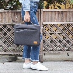 Túi chống sốc Macbook Air, Macbook Pro, Laptop sọc đan chéo kèm quai xách