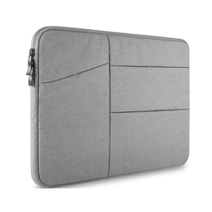 Túi chống sốc Macbook, Laptop 3 ngăn phụ kèm quai xách đứng cao cấp