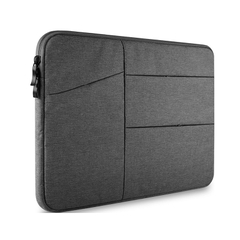 Túi chống sốc Macbook, Laptop 3 ngăn phụ kèm quai xách đứng cao cấp